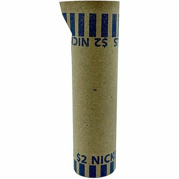 Coin-Tainer Coin Wrapper, Tube, Nickels0, 1000PK PQP20005
